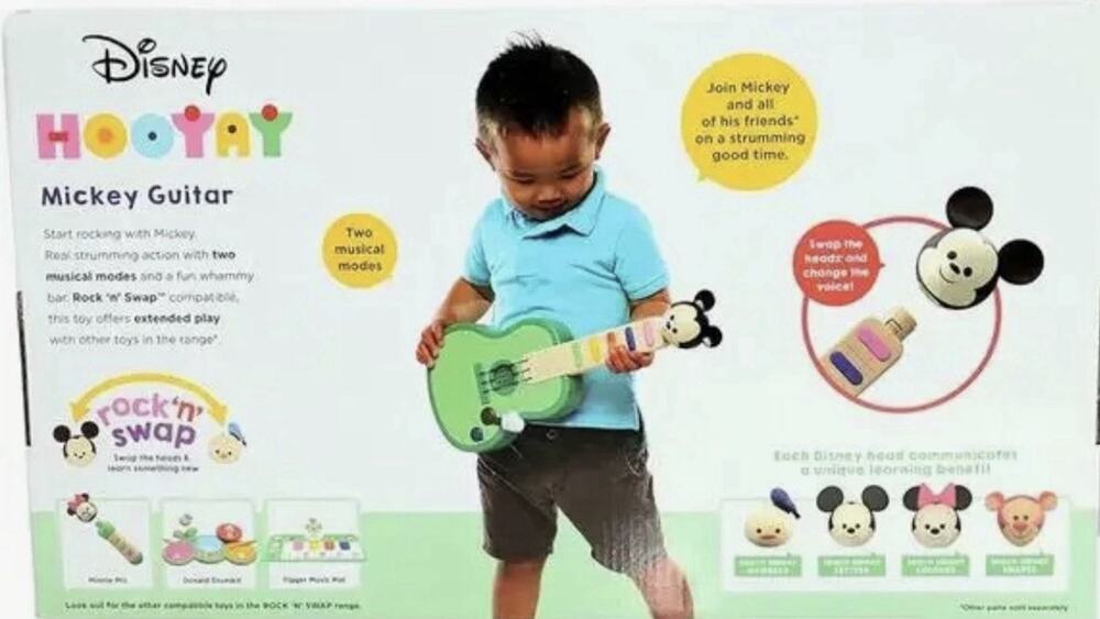 Disney Mickey Mouse Hooyay Musical Guitar Free Play & Rhythm Rocker